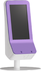 6xpos borne de comptoir violet 6xpos