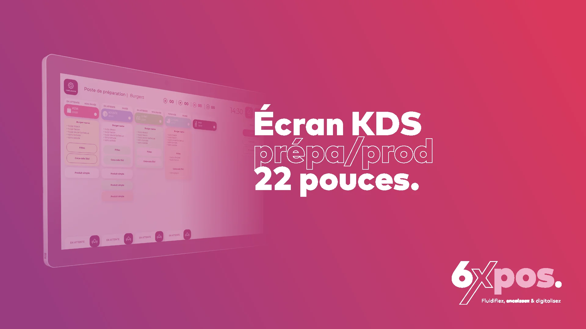 Pages de 6XPOS KDS 6Xpos